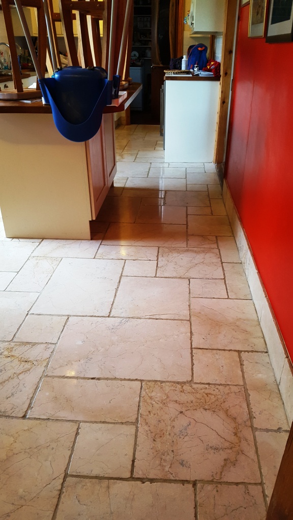 Marble floor after cleaning Penrith
