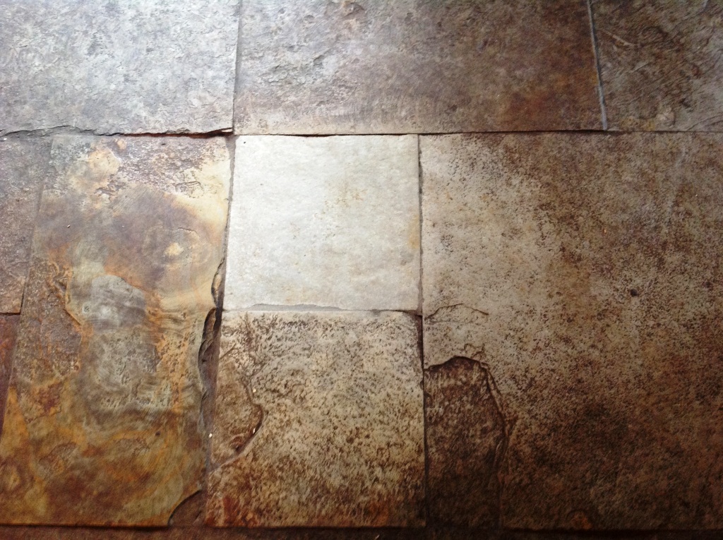 Slate Floor in Ulveston Test Area