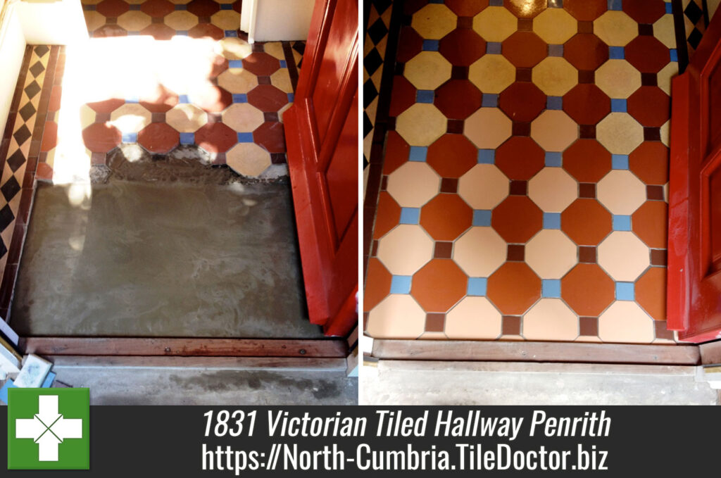 1831 Victorian Tiled Hallway Renovation in Penrith