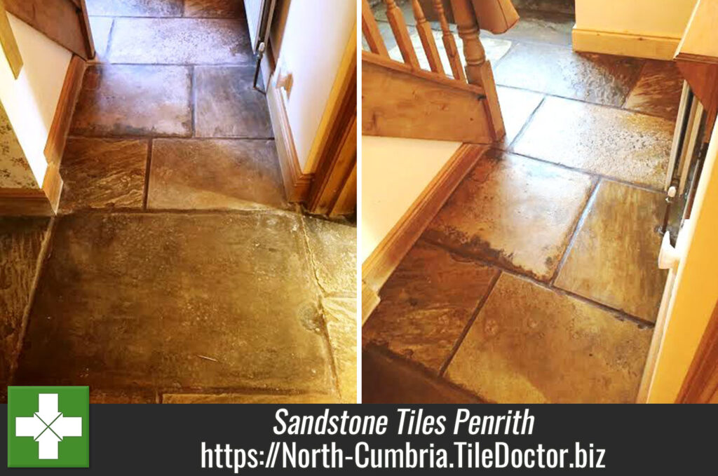 Sandstone tiles in Penrith