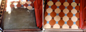 Victorian Tile Renovation Penrith Before and After